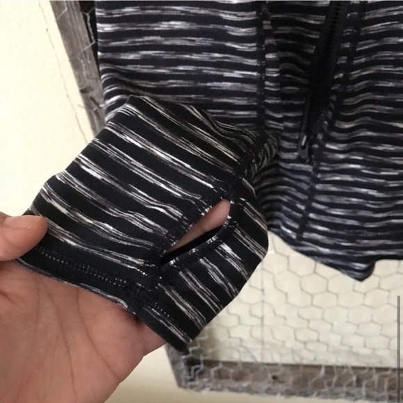 Zella Stamina Energy Stripe Mesh Panel Jacket XL - Picture 6 of 7